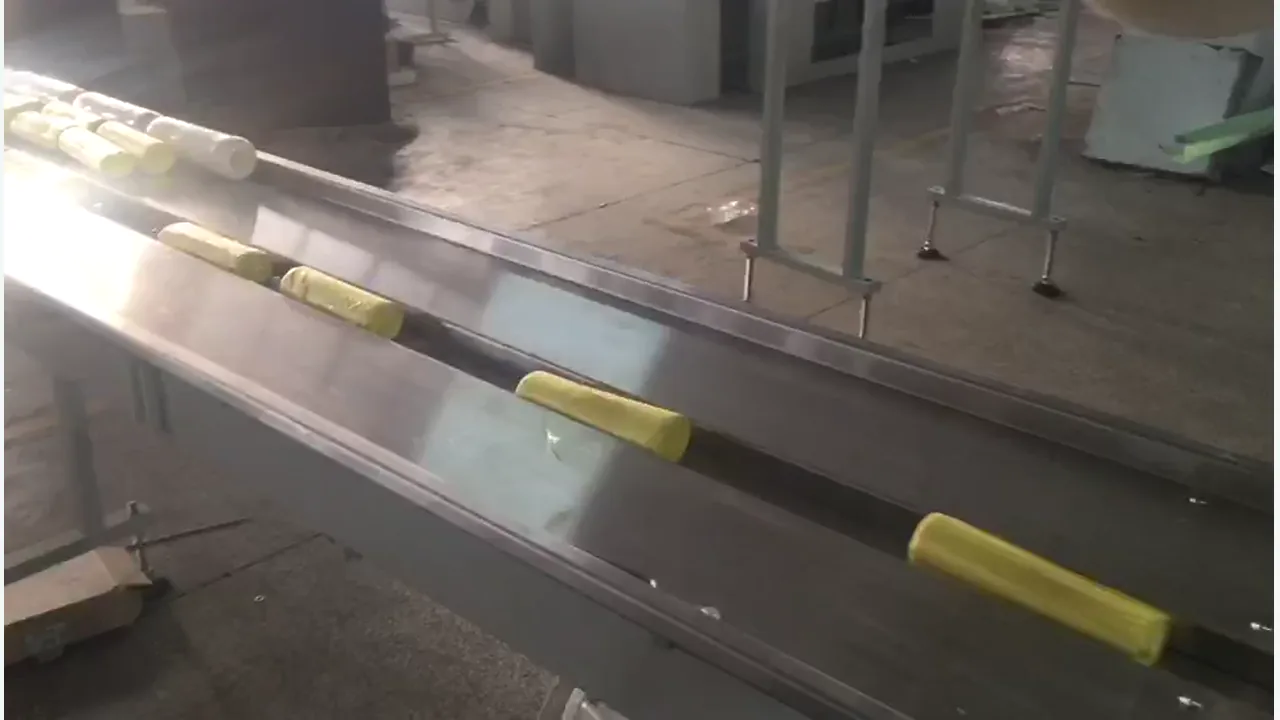 Flow wrapping and shrink operation video