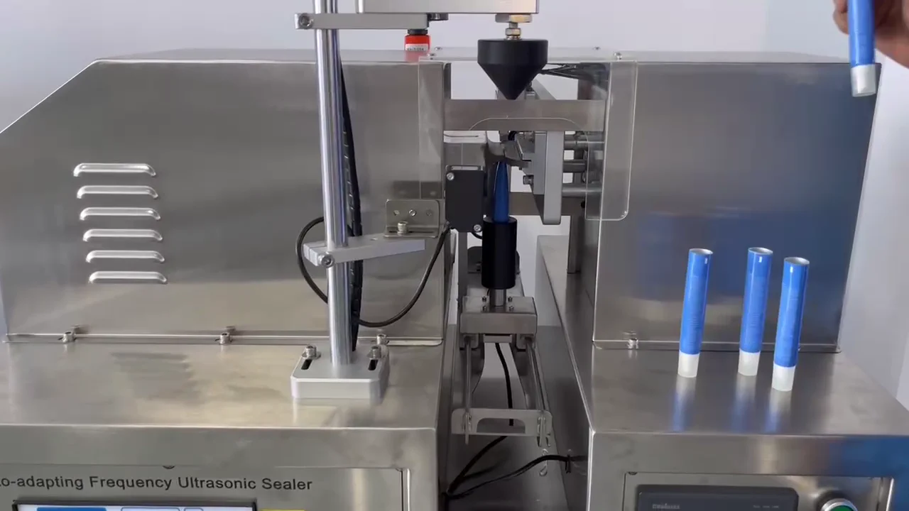 Ultrasonic Tube Sealing Machine · View Product Video