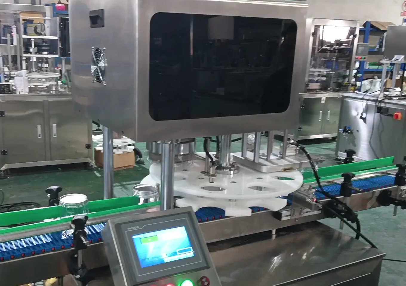 Multi-Station Rotary Can Seaming Line