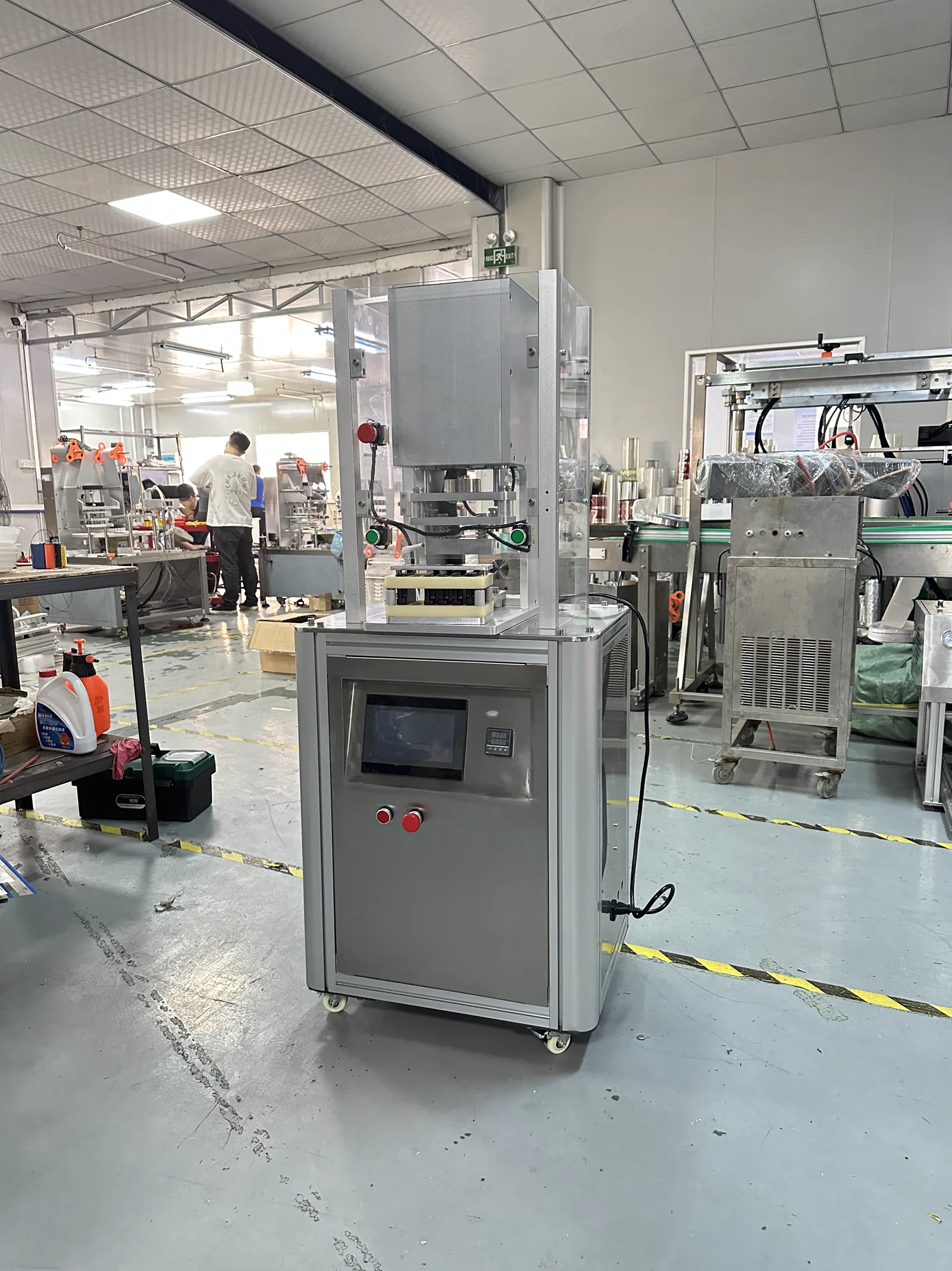 Servo High-Speed Multi-Cavity Sealing Machine