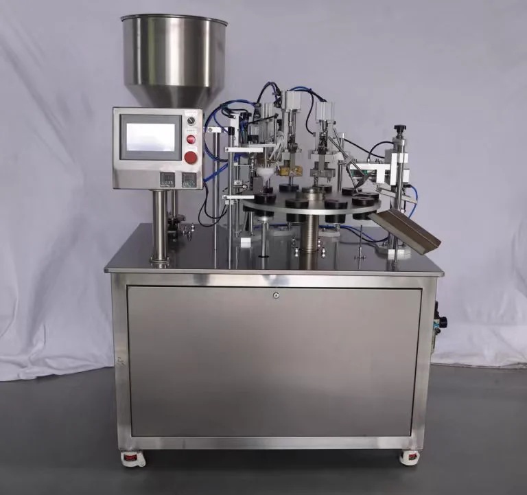 Automatic Tube Filling and Sealing Machine