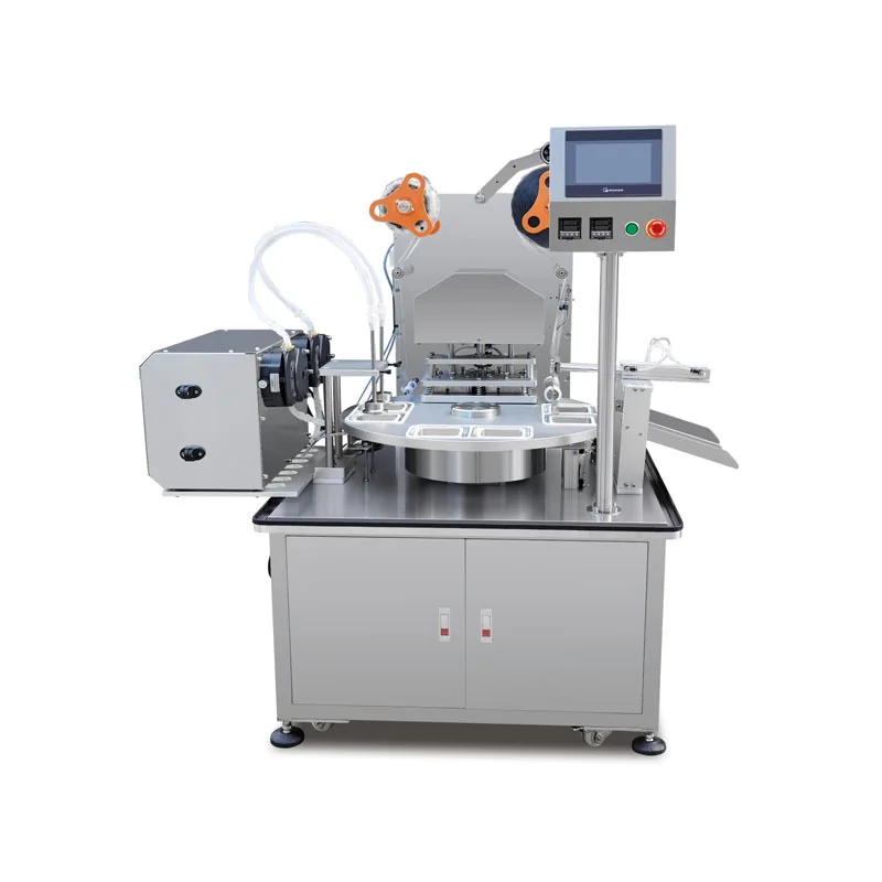 Rotary Tray Vacuum Sealing Machine