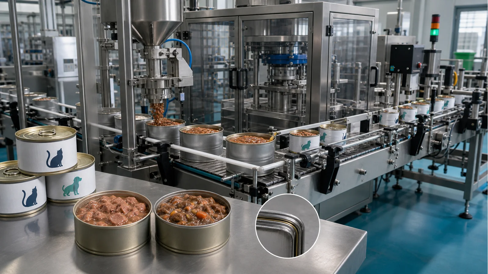 How to Choose Pet Food Can Filling, Capping and Labeling Packaging? Start With Can Type, Contents and Sealing Requirements