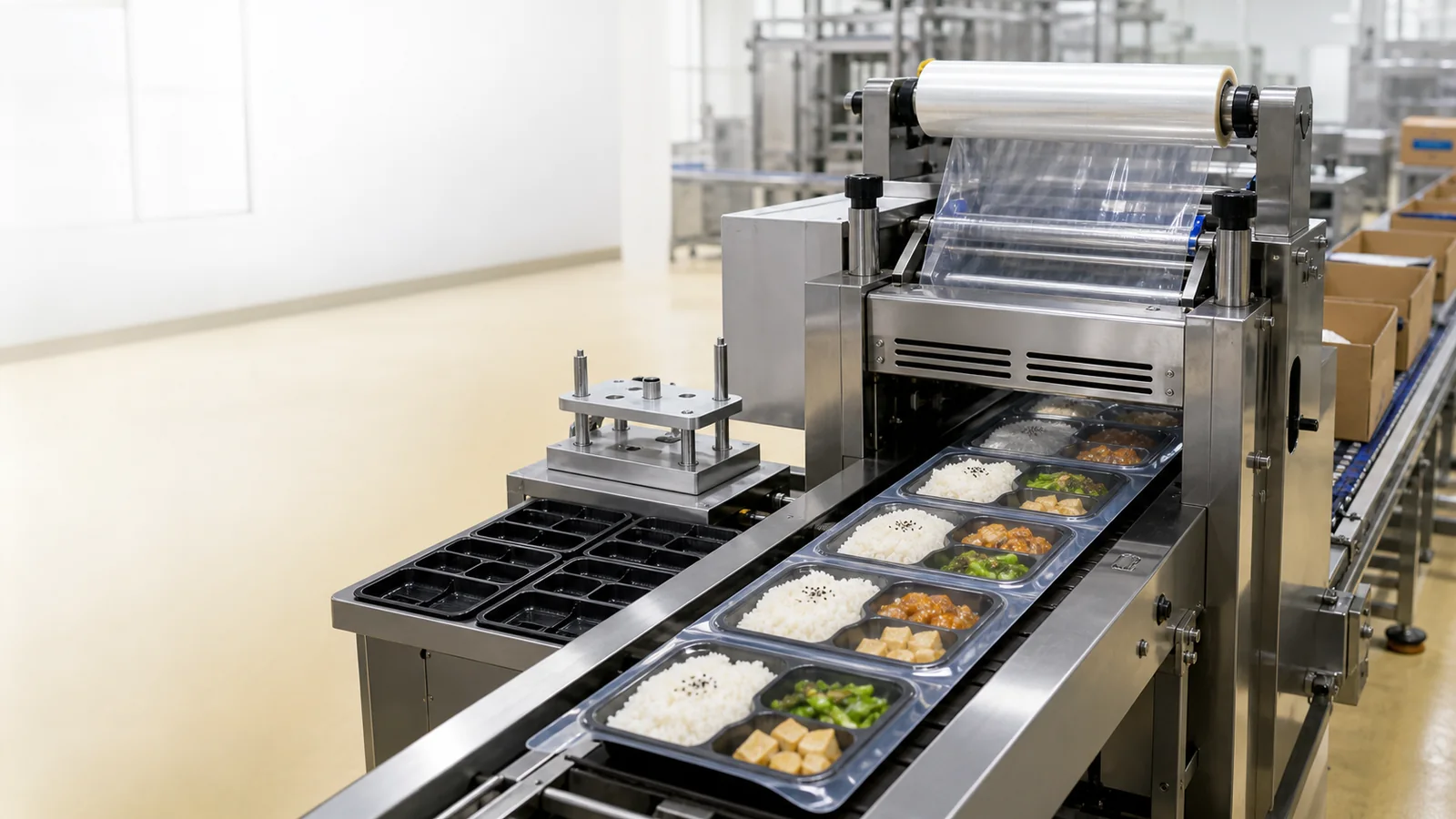 Salad Box Sealing Solution