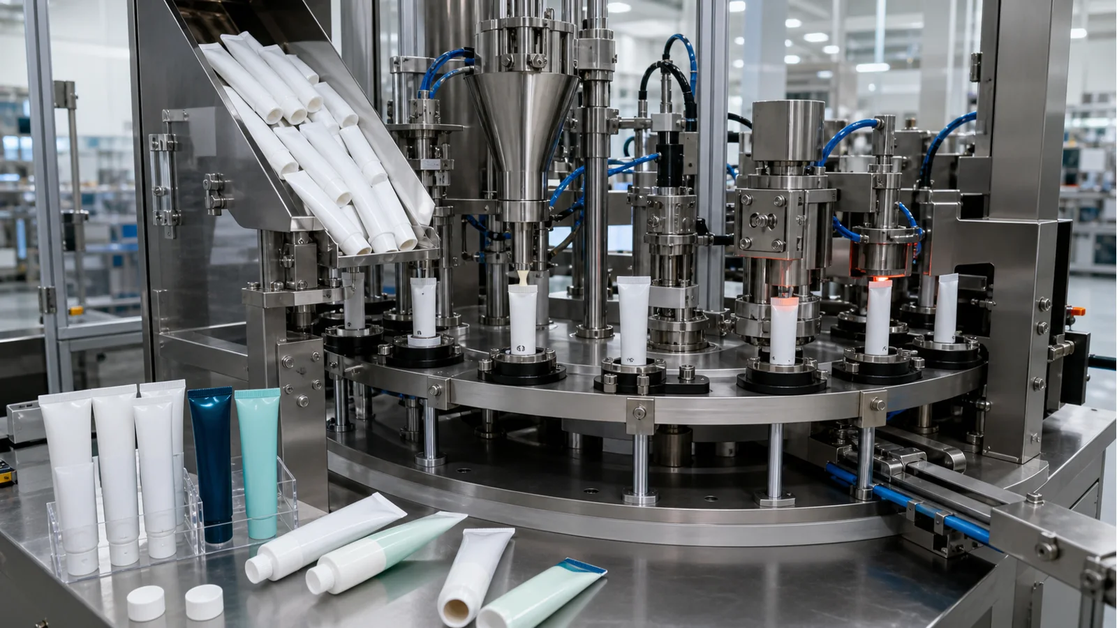 Toothpaste Tube Filling and Sealing Solution