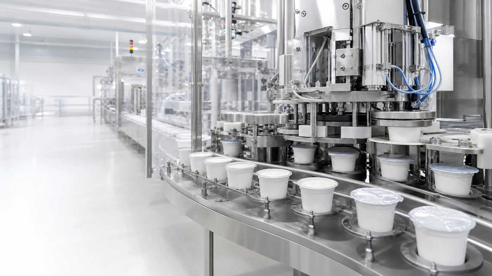 Yogurt Cup Filling and Sealing Solution
