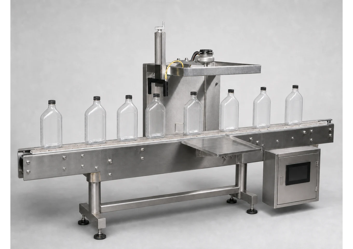 Bottle Cap Missing and Skew Detection Machine