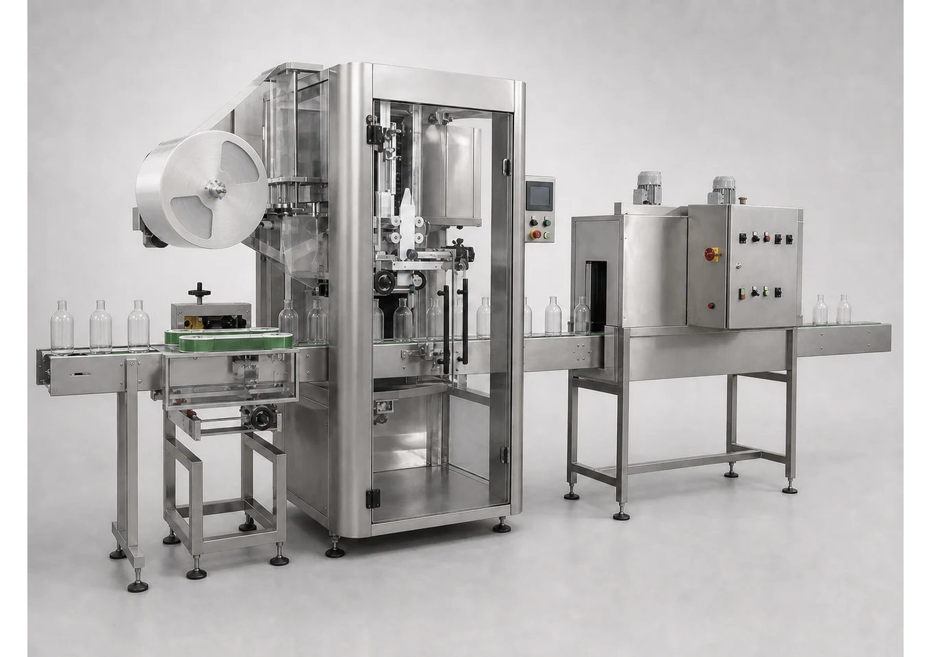 Sleeve Labeling and Shrink Machine