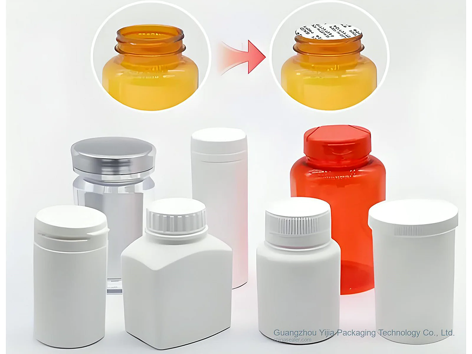 Induction Foil Sealing Machine Sample