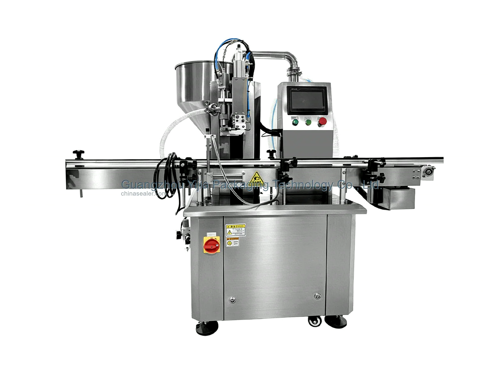 Paper Can and Pail Foil Sealing and Capping Machine Sample
