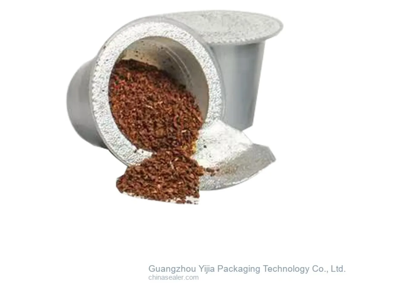 Coffee Capsule Filling and Sealing Machine Sample