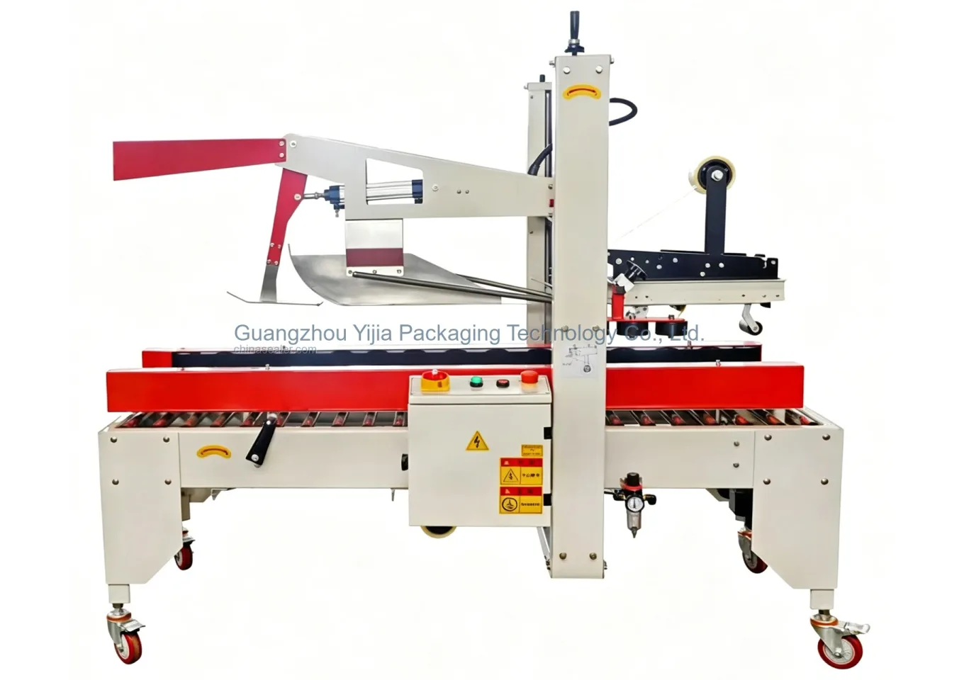 Carton Sealing and Outer Case Labeling Line Sample