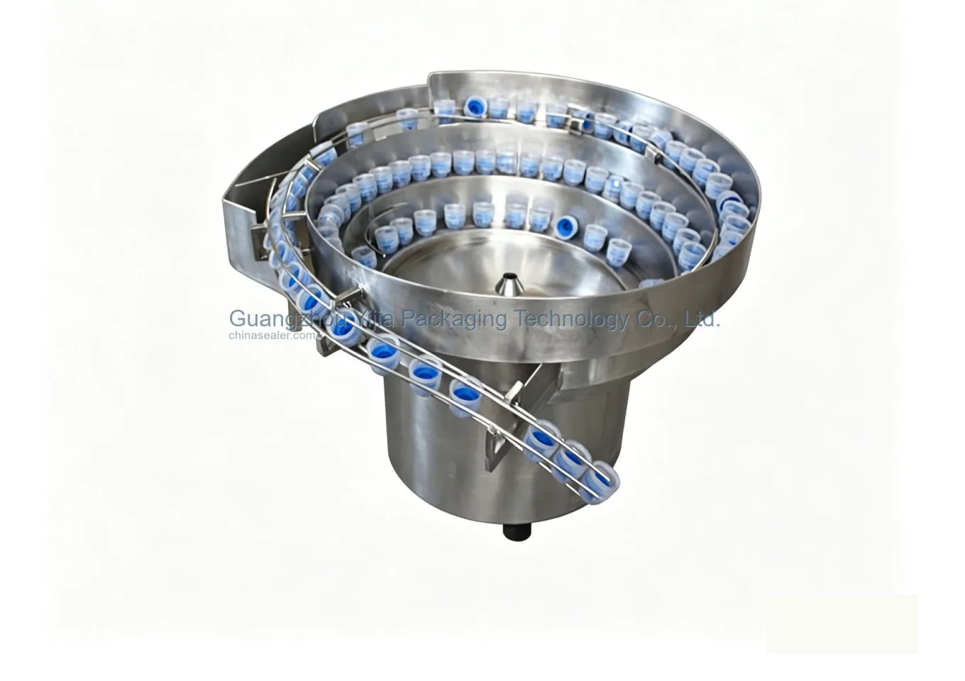 Cap Feeding and Sorting System Sample