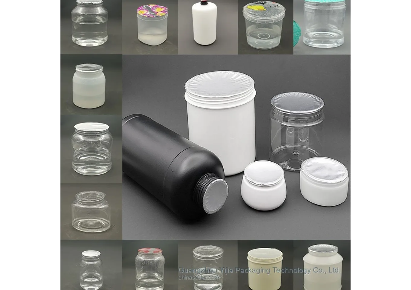 Foil-Seal Samples for Multiple Bottle, Jar and Pail Sizes