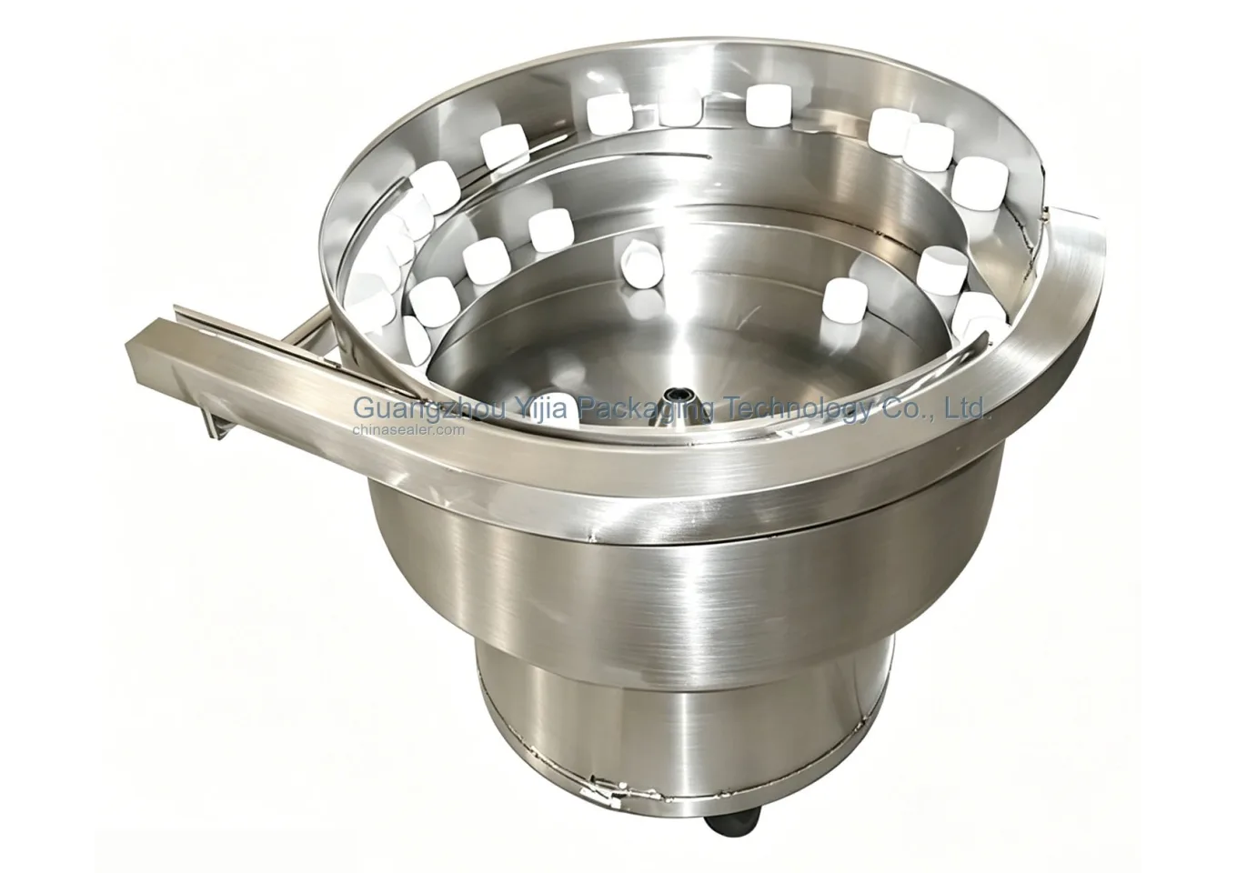 Cap Feeding and Sorting System Sample