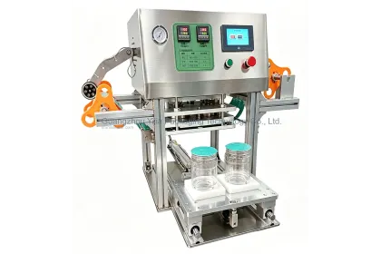 Bottle, pail and can sealing machine sample