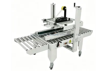 Carton Sealing and Outer Case Labeling Line