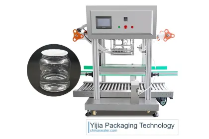 Bottle Inline Heat Press Sealer Sample