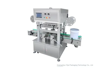 Large-Diameter Pail Heat Seal Sealer