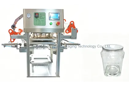 Bottle, pail and can sealing machine sample