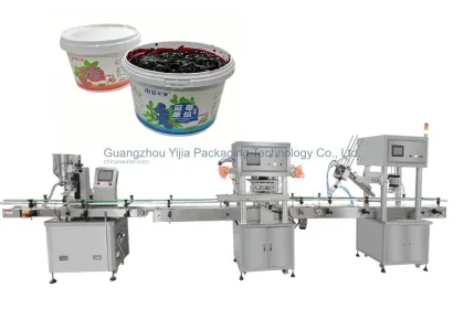 Paper Can / Plastic Pail Aluminum Foil Sealing and Capping Machine