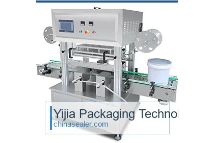 Selladora térmica en línea para botellas Muestra