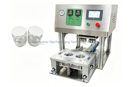 Bottle, pail and can sealing machine sample