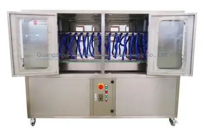 Bottle Mouth Cleaning and Air Rinsing Module Sample