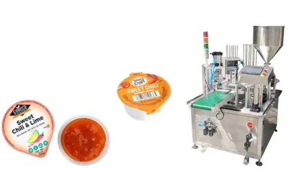 Small Cup Filling and Sealing Machine