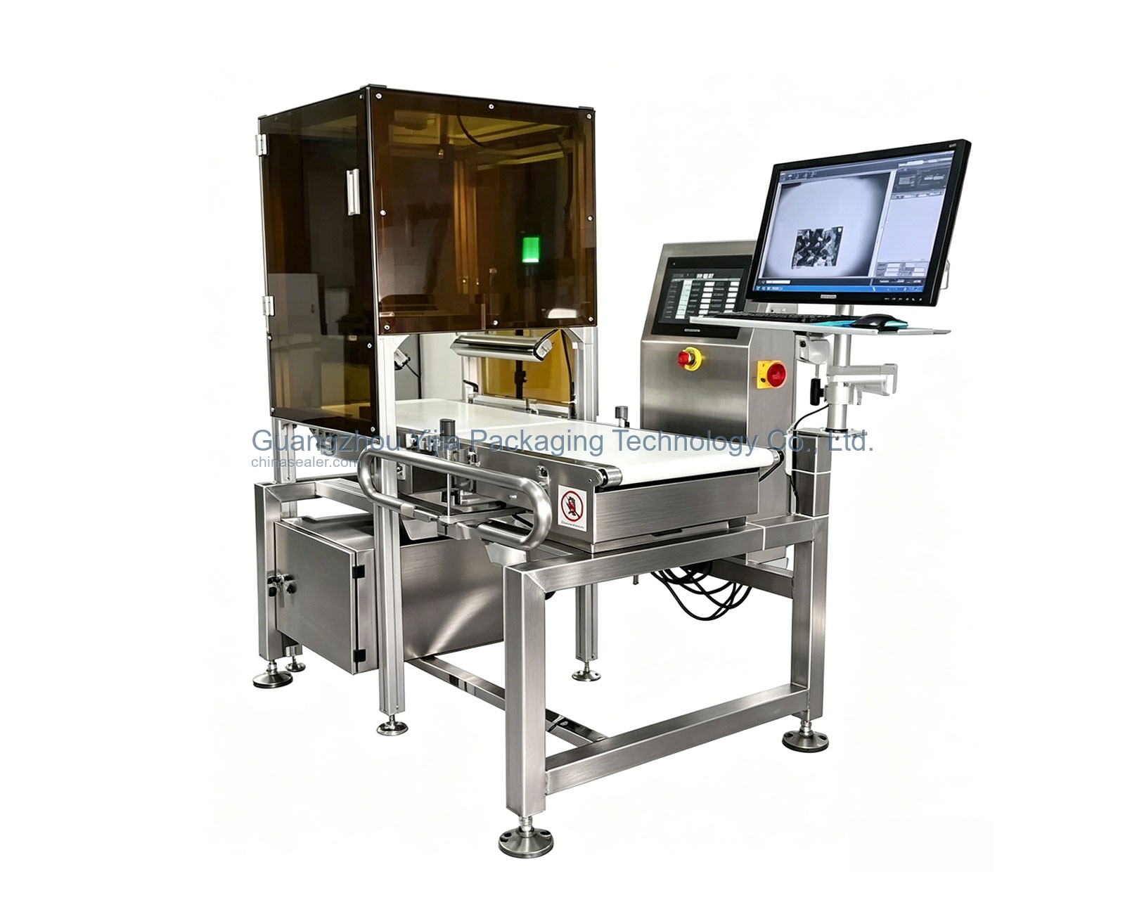 Online Checkweigher and Vision Inspection System Sample