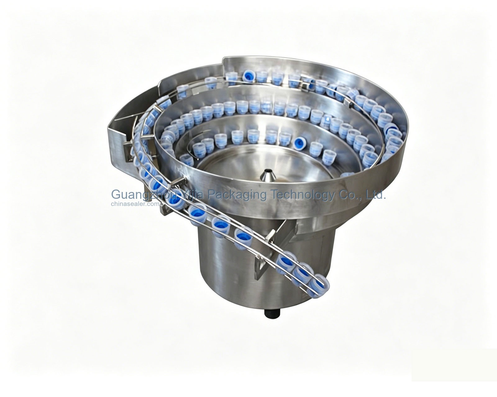 Cap Feeding and Sorting System Sample