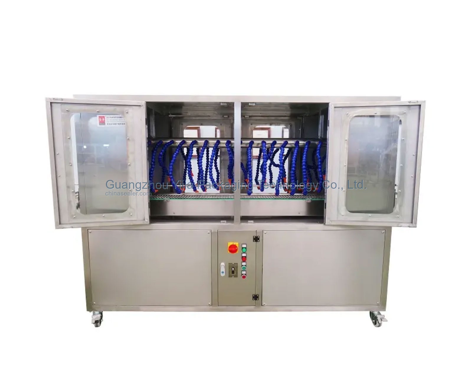 Bottle Mouth Cleaning and Air Rinsing Module Sample