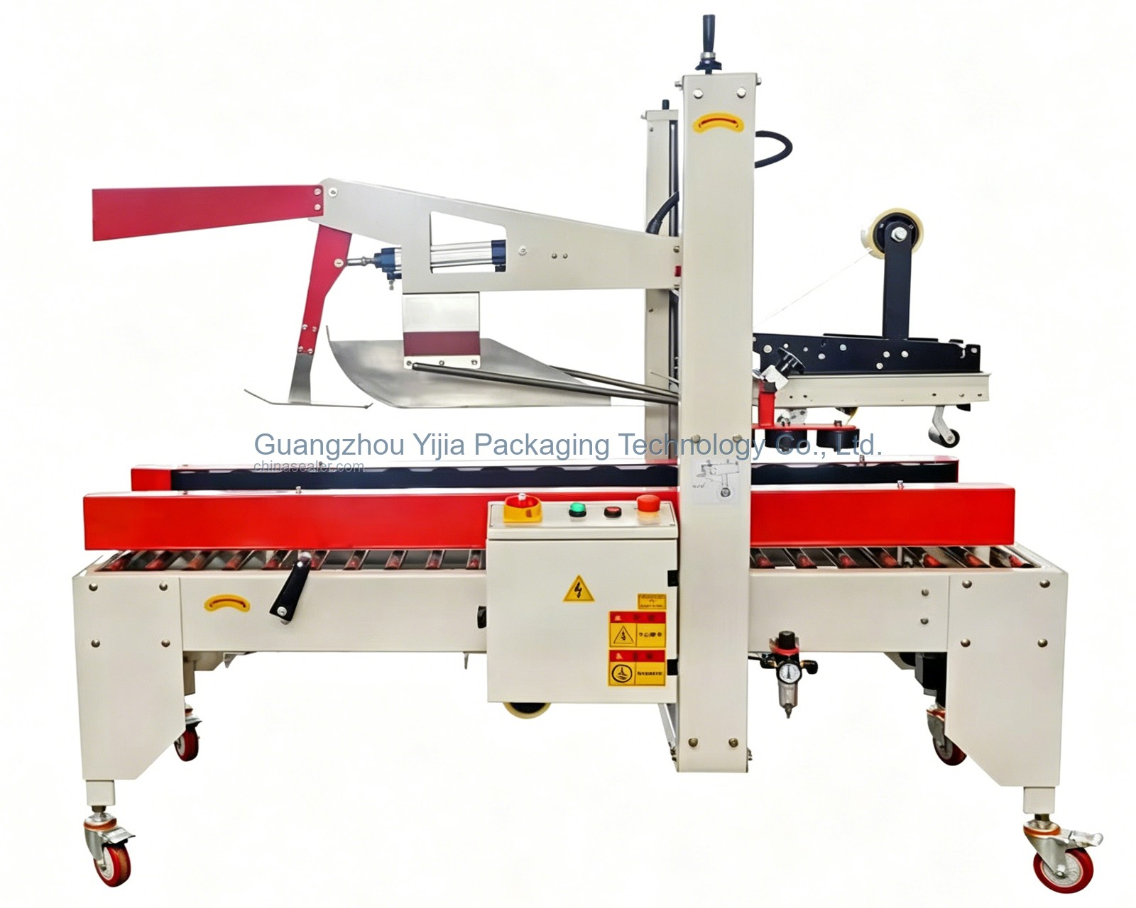 Carton Sealing and Outer Case Labeling Line Sample