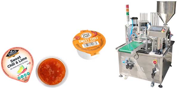 Small Cup Filling and Sealing Machine