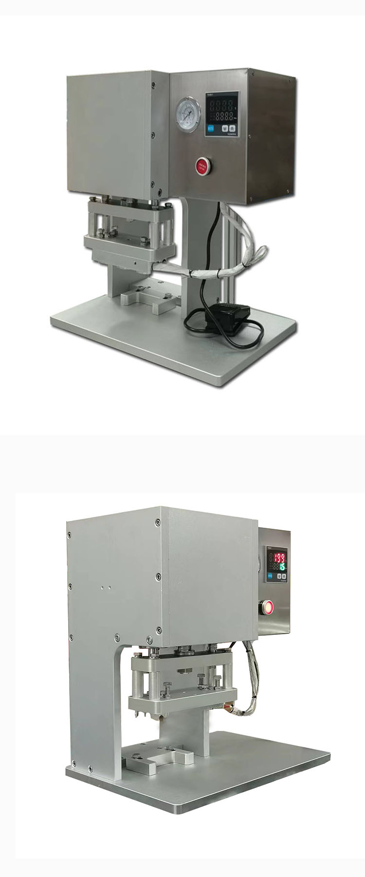 Plastic cup sealing machine