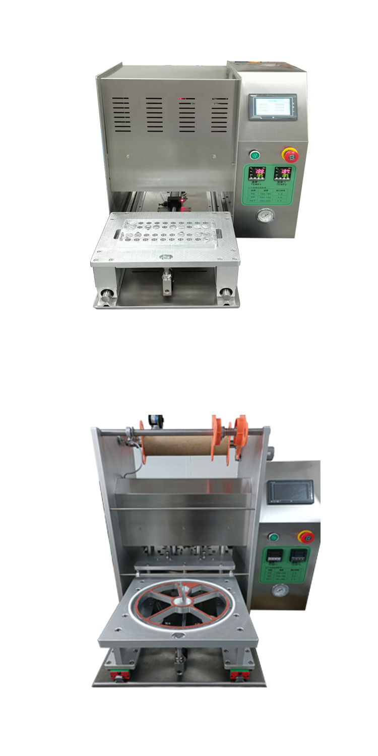 Semi-automatic plastic sealingmachine